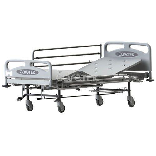 Pflegebett - B400-88 - Caretek Medical - manuell / mit fester Höhe / auf Rollen