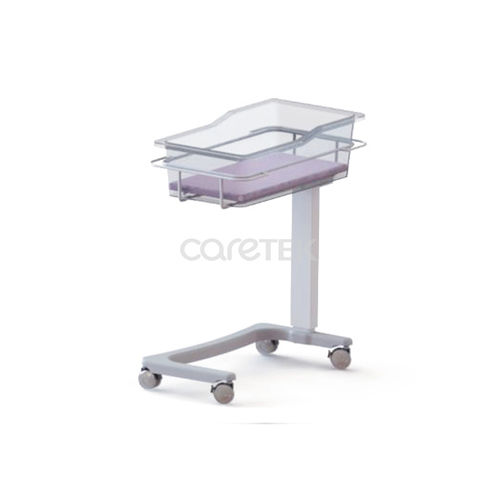 Höhenverstellbare Wiege für Krankenhäuser - N110 - Caretek Medical - auf Rollen / transparent