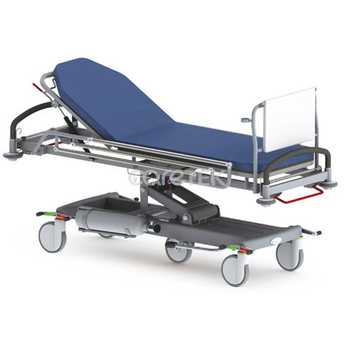 Notfall-Fahrtrage - LS03 - Caretek Medical - hydraulisch / höhenverstellbar / Trendelenburg