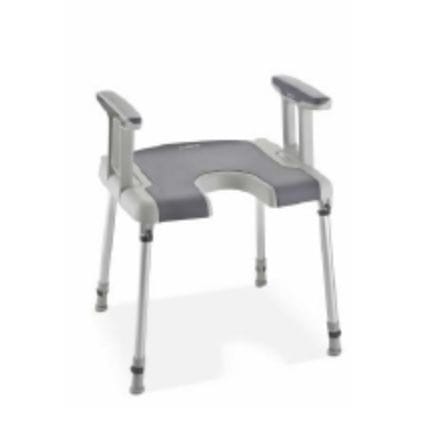 Duschhocker mit Armlehnen - 1532660 - Caretek Medical - ohne Rückenlehne / Toilette / Toiletten