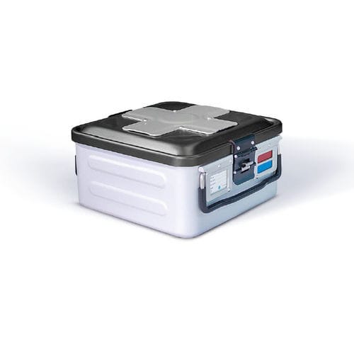 Sterilisationscontainer für Instrumente - SY.AB series - Uzman Medical Equipments - anodisiertes Aluminium