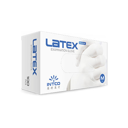 Latexhandschuh - Premium - INTCO Medical - medizinisch / puderfrei / unsteril
