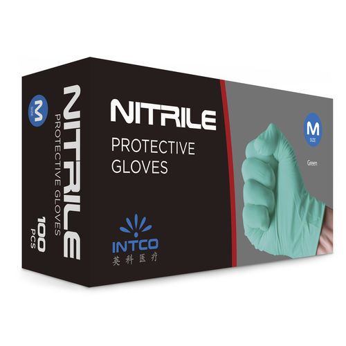 Nitrilhandschuh - INTCO Medical - medizinisch / Labor / puderfrei