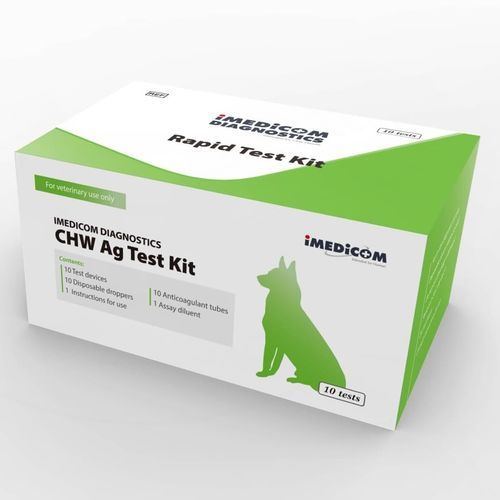 Testkit für Infektionskrankheiten - IMEDICOM - für Hunde / Antigene / Dirofilaria