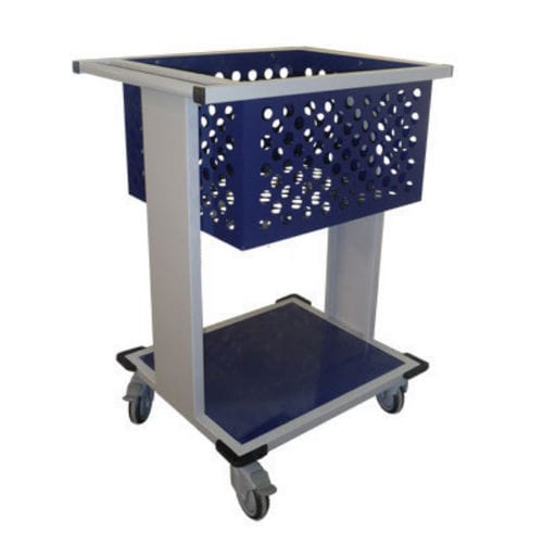 Medizinischer Wagen - FLORELLA - PCM HABILCLASS - Medi.Caddie® - für Krankenakten / Lager / mit Korb