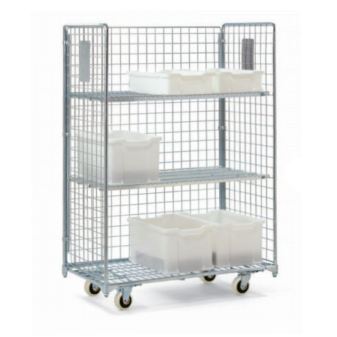 Medizinischer Wagen - TRANSTOCK - PCM HABILCLASS - Medi.Caddie® - Service / mit 3 Regalbrettern