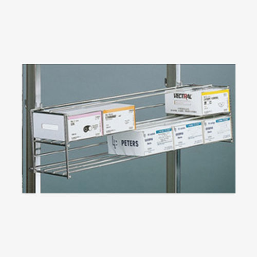 Edelstahlregal - 2 258 12 18 - PCM HABILCLASS - Medi.Caddie® - wandmontiert