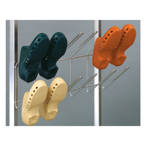 Halter für Schuhe - 2 258 10 18 - PCM HABILCLASS - Medi.Caddie® - wandmontiert / doppelt / Edelstahl