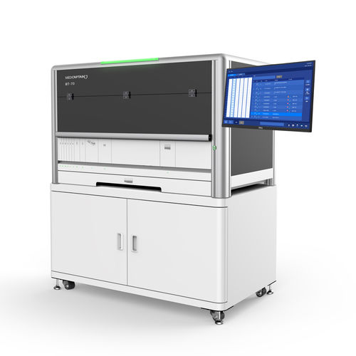 Vollautomatischer Blutgruppen-Analysegerät - BT-70  - Medcaptain Medical Technology - bodenstehend / per Säulenagglutinationstest