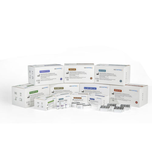 Testkit für kardiovaskuläre Erkrankungen - Medcaptain Medical Technology - Myoglobin / cTnI / NT-proBNP