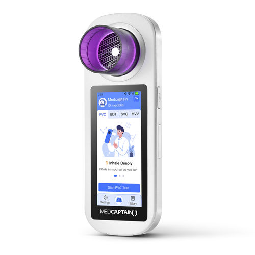 Elektronisches Spirometer - VC-20 - Medcaptain Medical Technology - Handgerät / für Lungentraining / für den Hausgebrauch