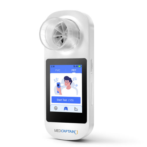 Elektronisches Spirometer - VC-10 - Medcaptain Medical Technology - Handgerät / für Lungentraining / für den Hausgebrauch