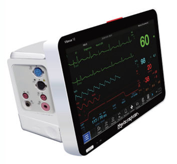 Tragbarer Patientenmonitor - PMS8310/PMS8300 - Medcaptain Medical Technology - SpO2 / NIBP / CO2