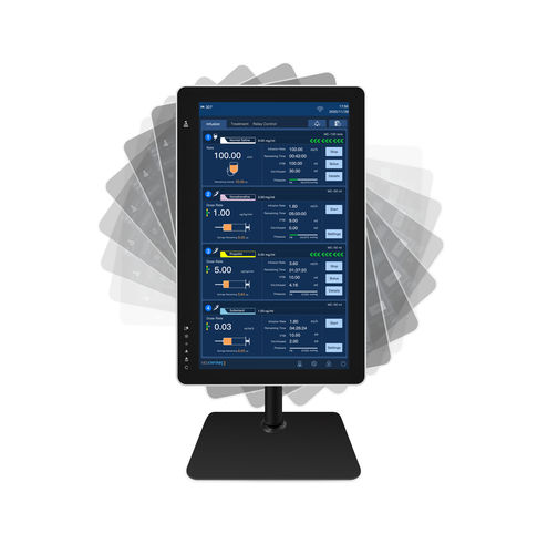 Überprüfungs- und Kontrollsystem / für Infusionspumpen - MS-100  - Medcaptain Medical Technology - kontinuierlich / mit Touchscreen