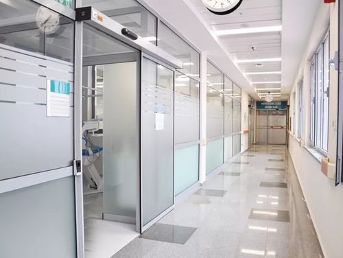Sicherheitstür - STA 21 - record portes automatiques - für Krankenhaus / Schiebe