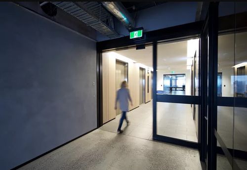 Servicetür - STA 22 - record portes automatiques - für Krankenhaus / für Gesundheitseinrichtungen / Schiebe