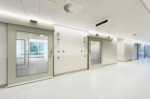 Schutztür - CLEAN K1-A  - record portes automatiques - Strahlenschutz / Labor / für die Pharmaindustrie