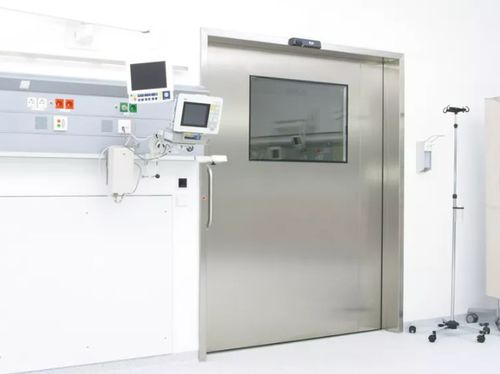 Strahlenschutztür - CLEAN K3-A - record portes automatiques - für Krankenhaus / Labor / für die Pharmaindustrie