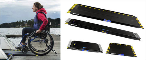 Zugangsrampe für Boote - IRC series - Autoadapt - tragbar