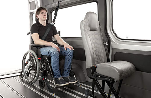 Befestigungsriemen für Rollstühle - Autoadapt - für Körper / Schulter