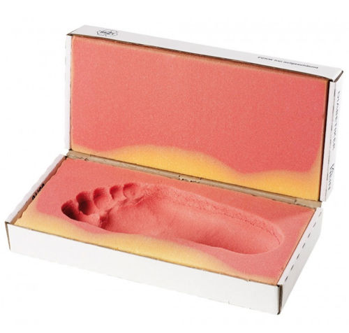 Fußabdruckbox für 1 Fuß - BTEMP - Eloi Podologie