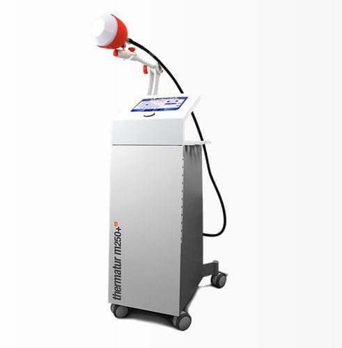 Mikrowellen-Diathermiegerät - thermatur m250+ - TUR Therapietechnik - auf Wagen / 1 Kanal
