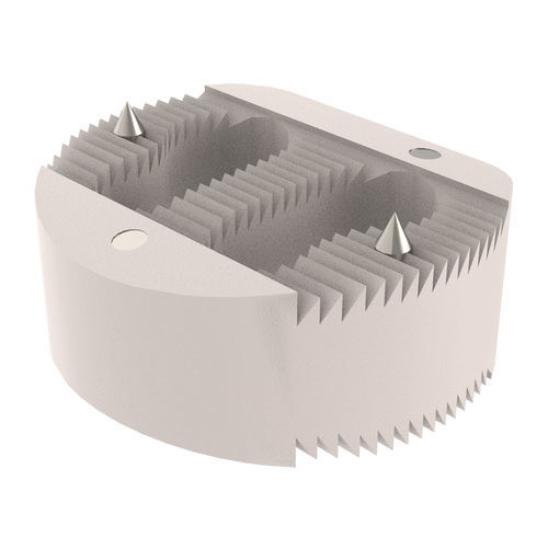 HWS-Zwischenwirbelimplantat - Polar - NORMMED Medical Devices - ventraler Zugang / aus PEEK / 3D-Druck