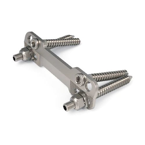 Thorako-lumbale Arthrodeseplatte - Armada  - NORMMED Medical Devices - mit Verriegelung / Metall / 1 Ebene