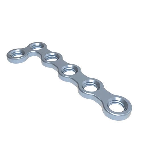 Kompressionsplatte für Hand - L  - NORMMED Medical Devices - mit Verriegelung / Metall