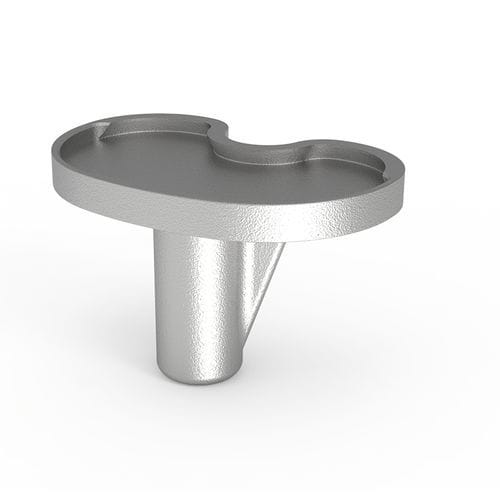 Tibiaplateau mit fester Scheibe - NORMMED Medical Devices - zementiert
