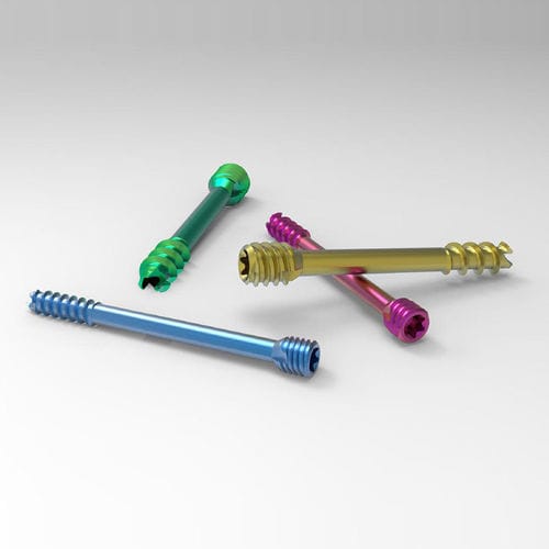 Knochen-Kompressionsschraube / für Hand - NORMMED Medical Devices - kanüliert / Metall