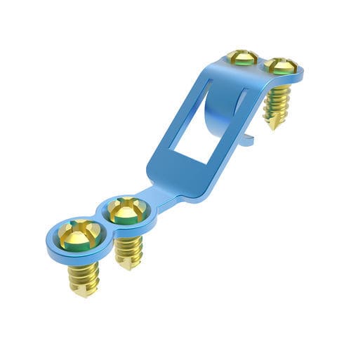Laminoplastikplatte für Wirbel - Z-Rhythm  - NORMMED Medical Devices - mit Verriegelung / Metall