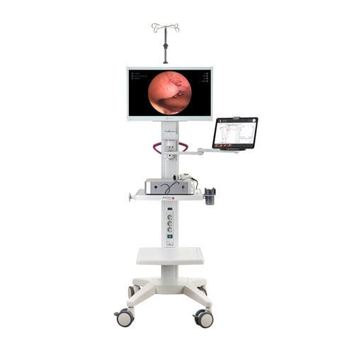Endoskopie-Wagen / für die endoskopische gynäkologische Chirurgie - iCare+  - Delmont imaging - Weißlicht-Bildgebung