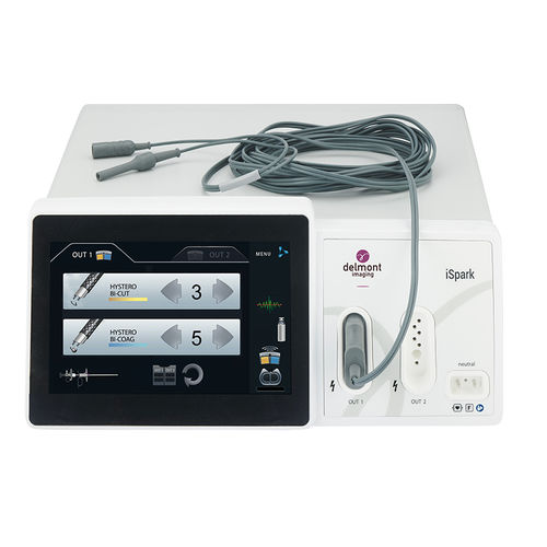 Elektrochirurgiegerät für bipolares Schneiden - iSpark+ - Delmont imaging - Hochfrequenz / mit Touchscreen