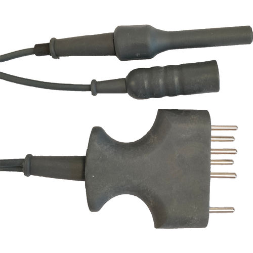 Kabel für Elektrochirurgiegeräte - D200 190 007 - Delmont imaging - Einsteck / wiederverwendbar