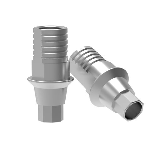 Implantat-Abutment / mit Innenverbindung - Ti Base - Mode Medikal San. ve. Tic - gerade / Ti-Base / CAD/CAM