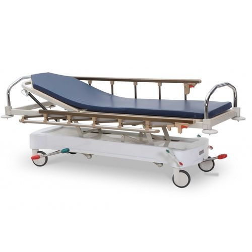 Transport-Fahrtrage - MYS-950 - Meyosis - manuell / hydraulisch / höhenverstellbar