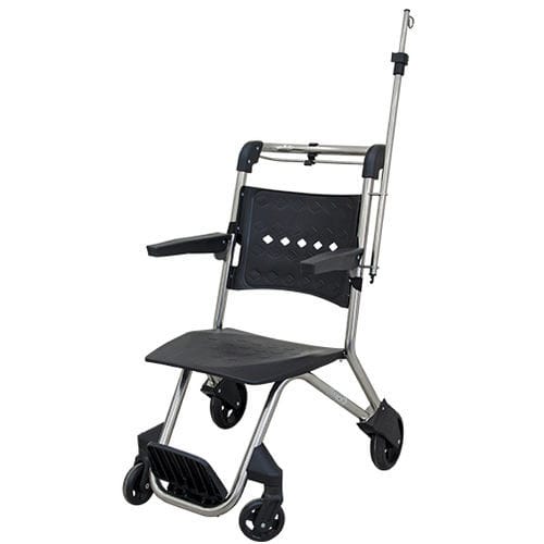 Patienten-Transportstuhl / für den Innenraum - MYS-1050P - Meyosis - für Außenbereich / auf Rollen / ergonomisch