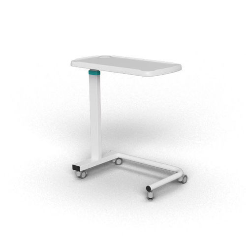 Pneumatischer Betttisch - DW 1054 - Trinodal - auf Rollen / höhenverstellbar