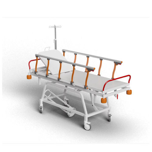 Transport-Fahrtrage - DS 1020 - Trinodal - pneumatisch / Trendelenburg / zweiteilig