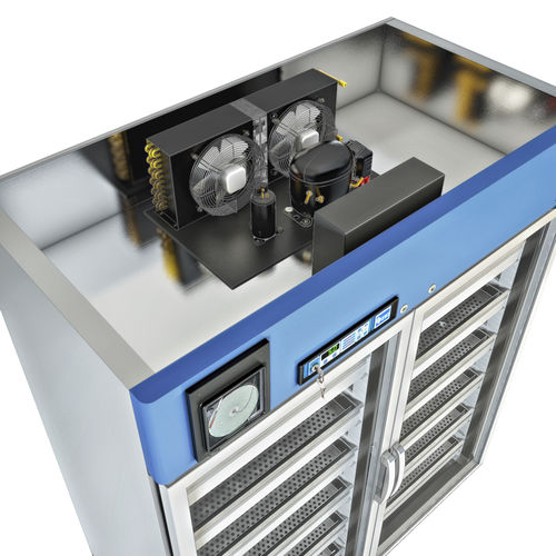 Kühlschrank für Blutbanken - BB0123, BB0150 - Z-SC1 Biomedical Corp - vertikal / 1 Tür / mit 2 Türen