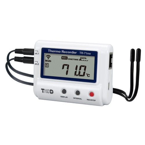 Temperatur-Datenlogger - TR-71nw - T&D Corporation - Feuchte / Labor / USB