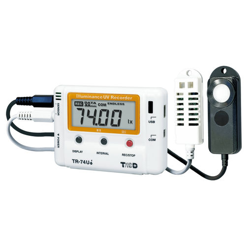 Temperatur-Datenlogger - TR-74Ui - T&D Corporation - Feuchte / Licht / USB