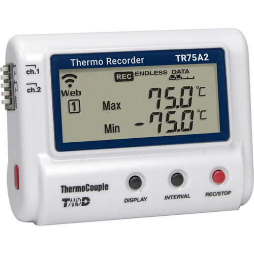 Niedrigtemperatur-Datenlogger - TR75A2 - T&D Corporation - Labor / für Pharmazieprodukte / für Kältekette