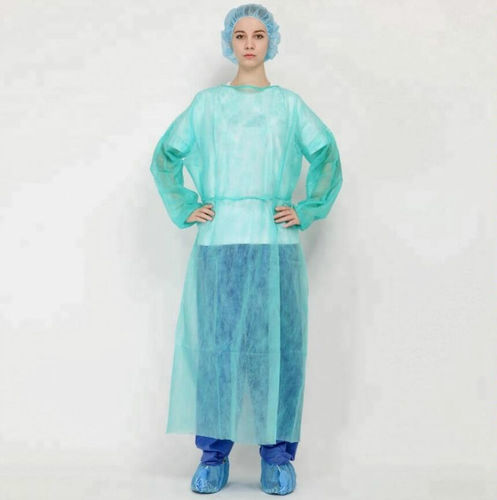 OP-Kittel / unisex - G-01 - Hunan Fude Technology - aus Polypropylen / wasserdicht / blau