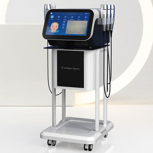 Einheit zur mechanischen Exfoliation - Leader-L5 - Hunan Fude Technology - Ultraschallpeelinggerät / Hautverjüngungseinheit  mit Laser / Mikrodermabrasionsgerät