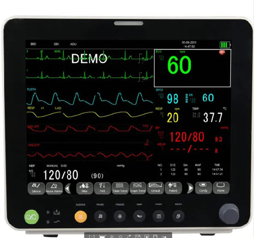 Kompakter Multiparameter-Monitor - Hunan Fude Technology - tragbar / EKG / TEMP
