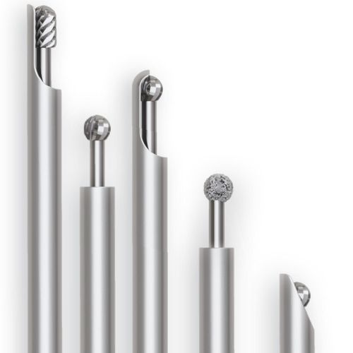Fräser für Wirbelsäulenchirurgie - NLB-Z-A1 series - EMD - Endoscope Device Manufacturing and Sales - für Neurochirurgie / Edelstahl / Diamant