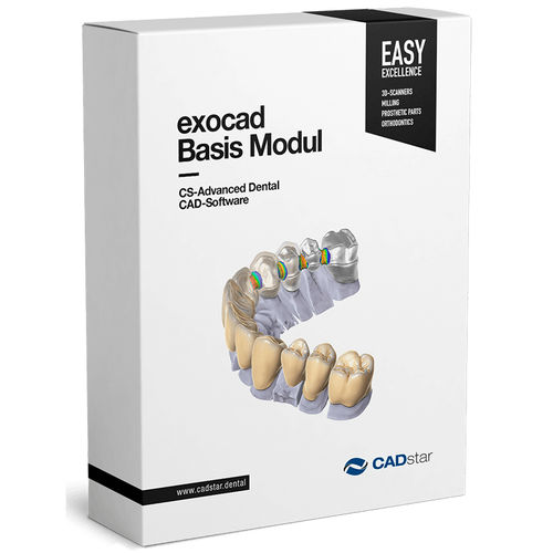 Software-Modul / Dental - CS Exocad - CADstar GmbH - Erfassung / CAD