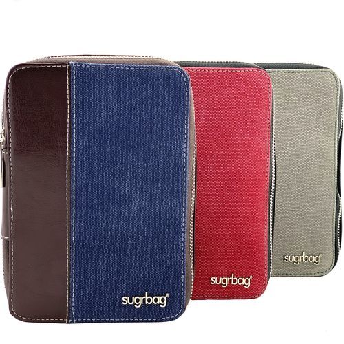 Tasche für Diabetikerset - SC-002 - sugr Germany GmbH - Leder / Segeltuch / Baumwolle